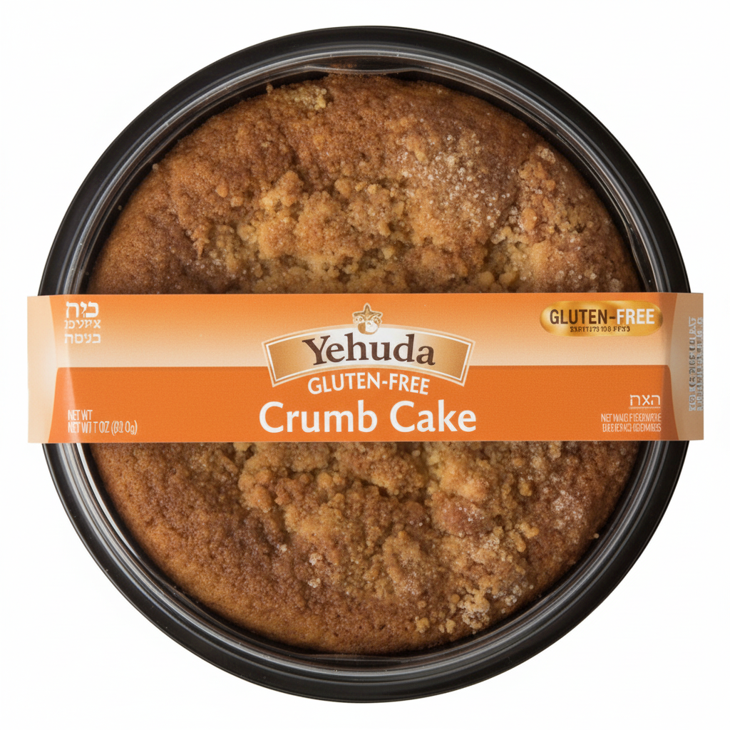 YEHUDA GLUTEN FREE CRUMB CAKE - Passover