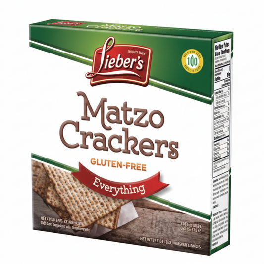 Lieber's Gluten Free Matzo Everything - Passover