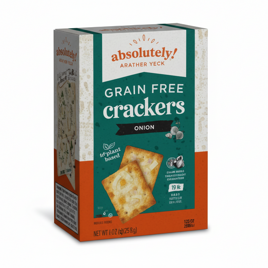 ABSOLUTELY GLUTEN FREE CRACKED PEPPER CRACKERS - Passover