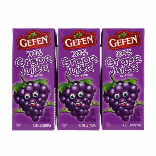 GEFEN GRAPE JUICE BOX BRICK PACK - Passover