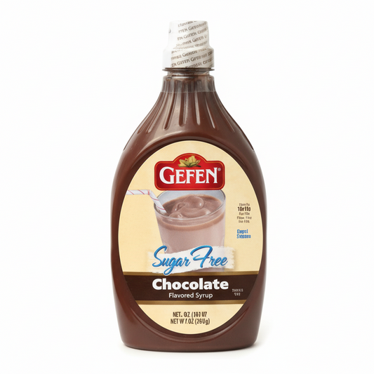 GEFEN SUGAR FREE CHOCOLATE SYRUP - Passover