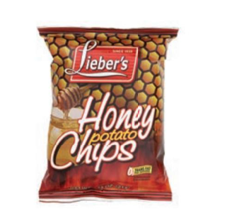 Lieber's Honey BBQ Potato Chips 0.75oz - Passover