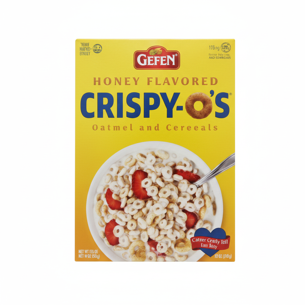 GEFEN CRISPYO'S CEREAL HONEY FLAVORED - Passover