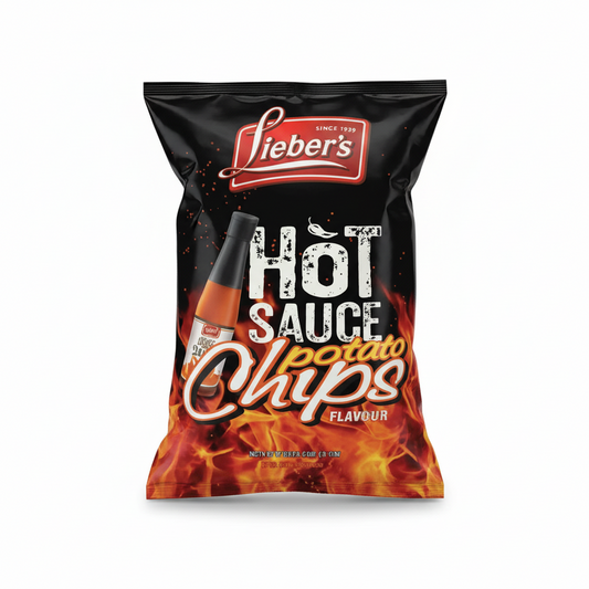 Lieber's Hot Sauce Potato Chips 9oz - Passover