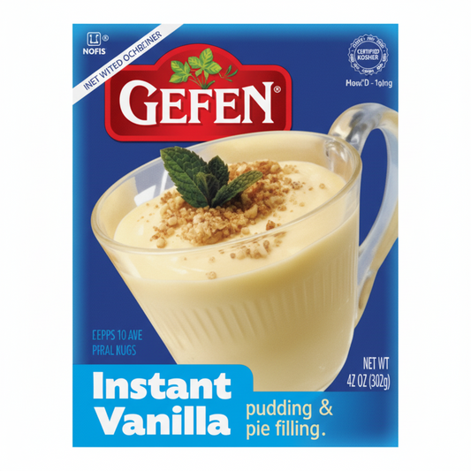 GEFEN INSTANT VANILLA PUDDING - Passover