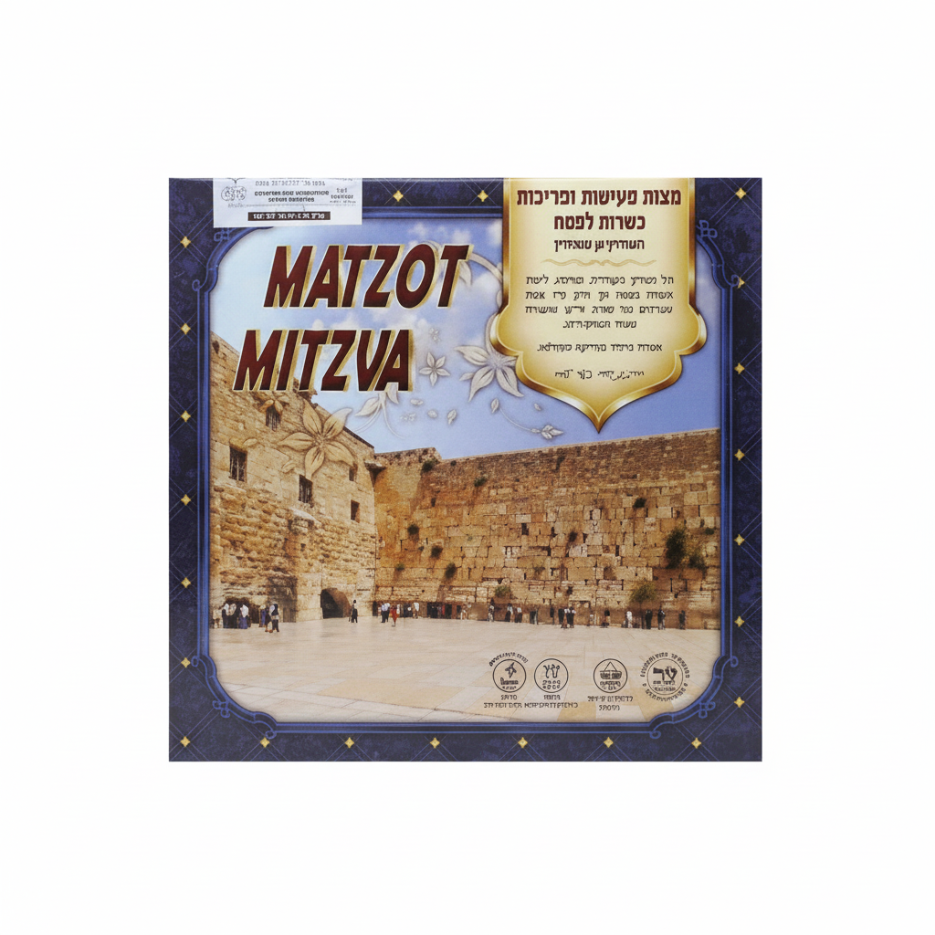 Round Handmade Matzoh (Israeli) - Passover
