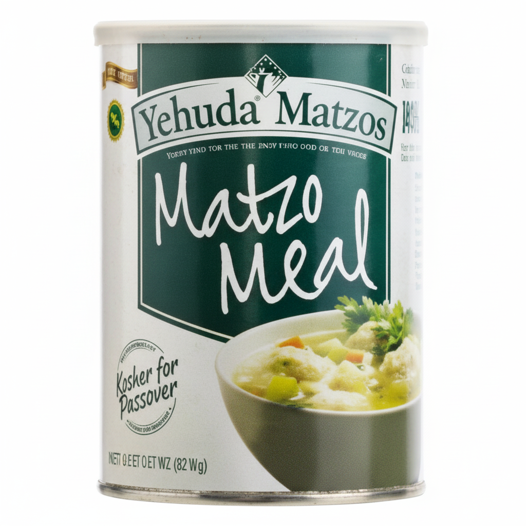 YEHUDA GLUTEN FREE MATZO MEAL CANISTER 15oz - Passover