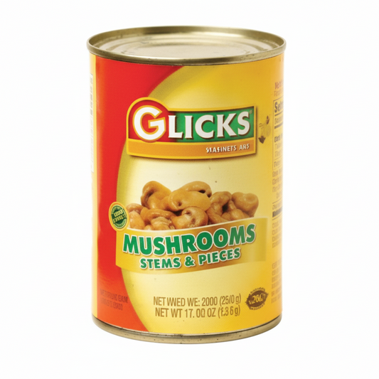 GLICKS 8OZ MUSHROOMS STEMS & PIECES - Passover