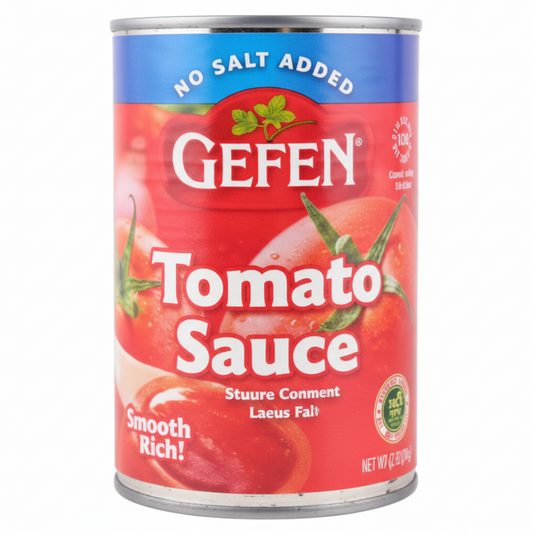 GEFEN NO SALT TOMATO SAUCE - Passover