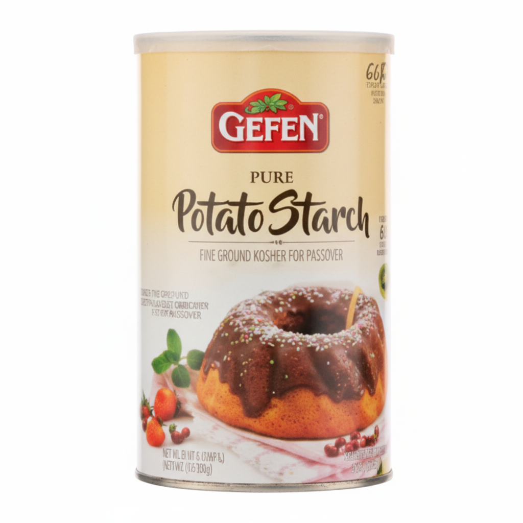 GEFEN POTATO STARCH CANISTER 24oz - Passover
