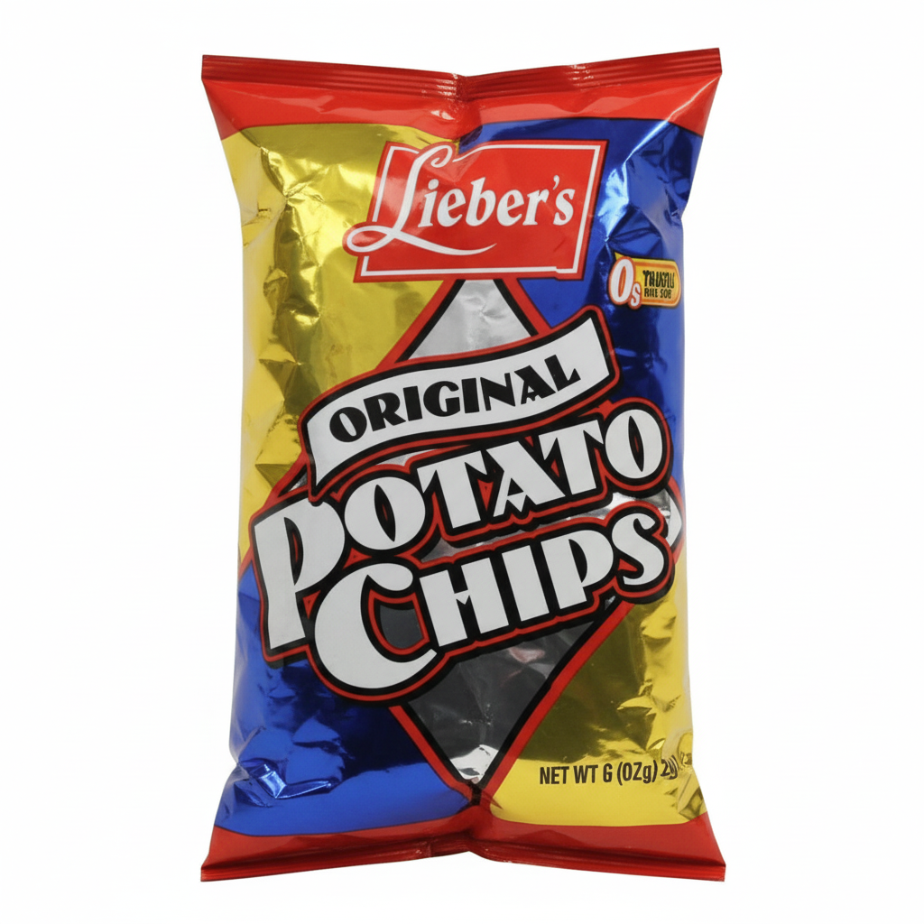 Lieber's Potato Chips (No Salt) 5oz - Passover