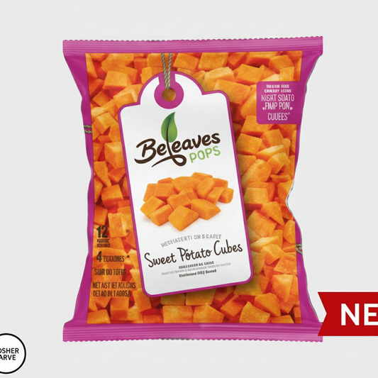 BELEAVES FROZEN SWEET POTATO CUBES - Passover