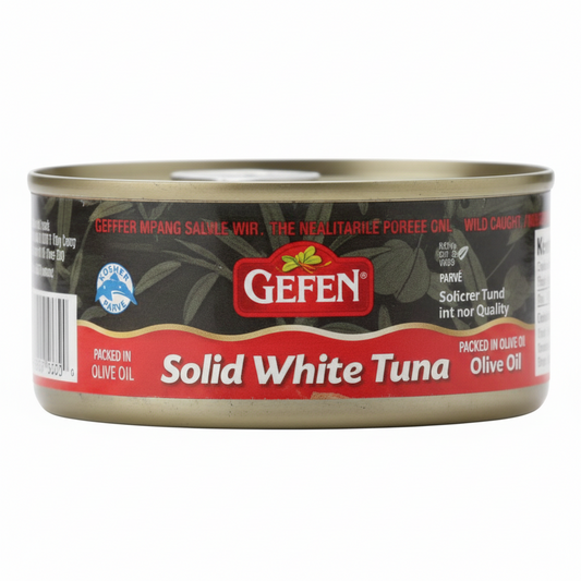 GEFEN SOLID WHITE TUNA IN EXTRA LIGHT OLIVE OIL - Passover