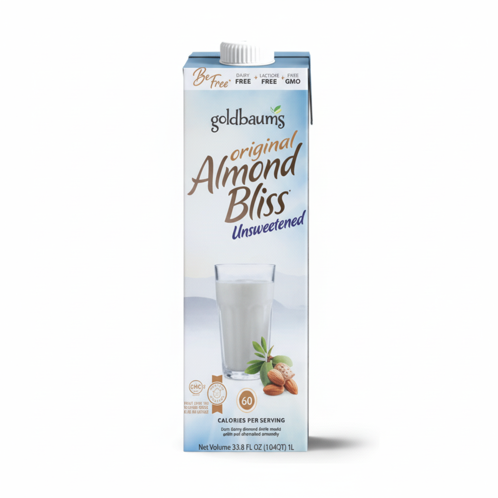 Goldbaums Original Unsweetened Almond Bliss KLP - Passover