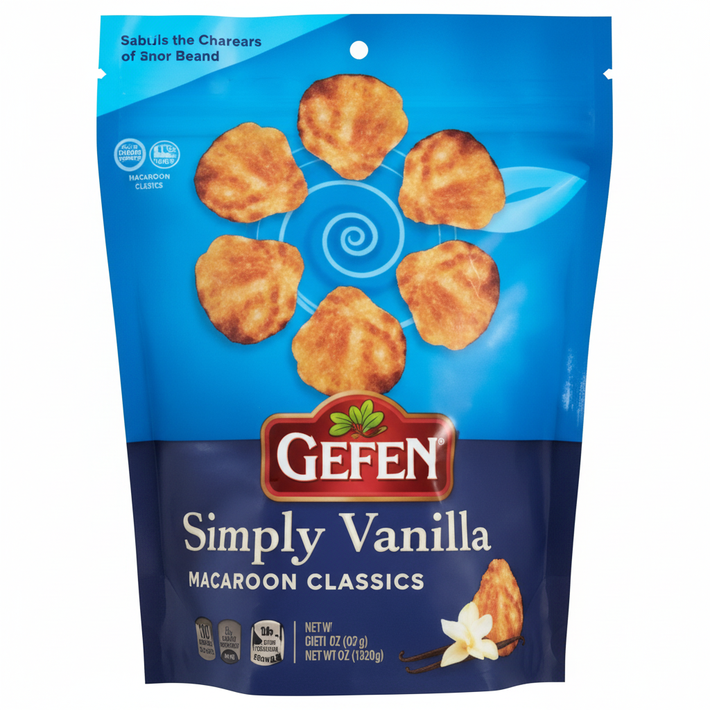 GEFEN VANILLA MACAROONS - Passover