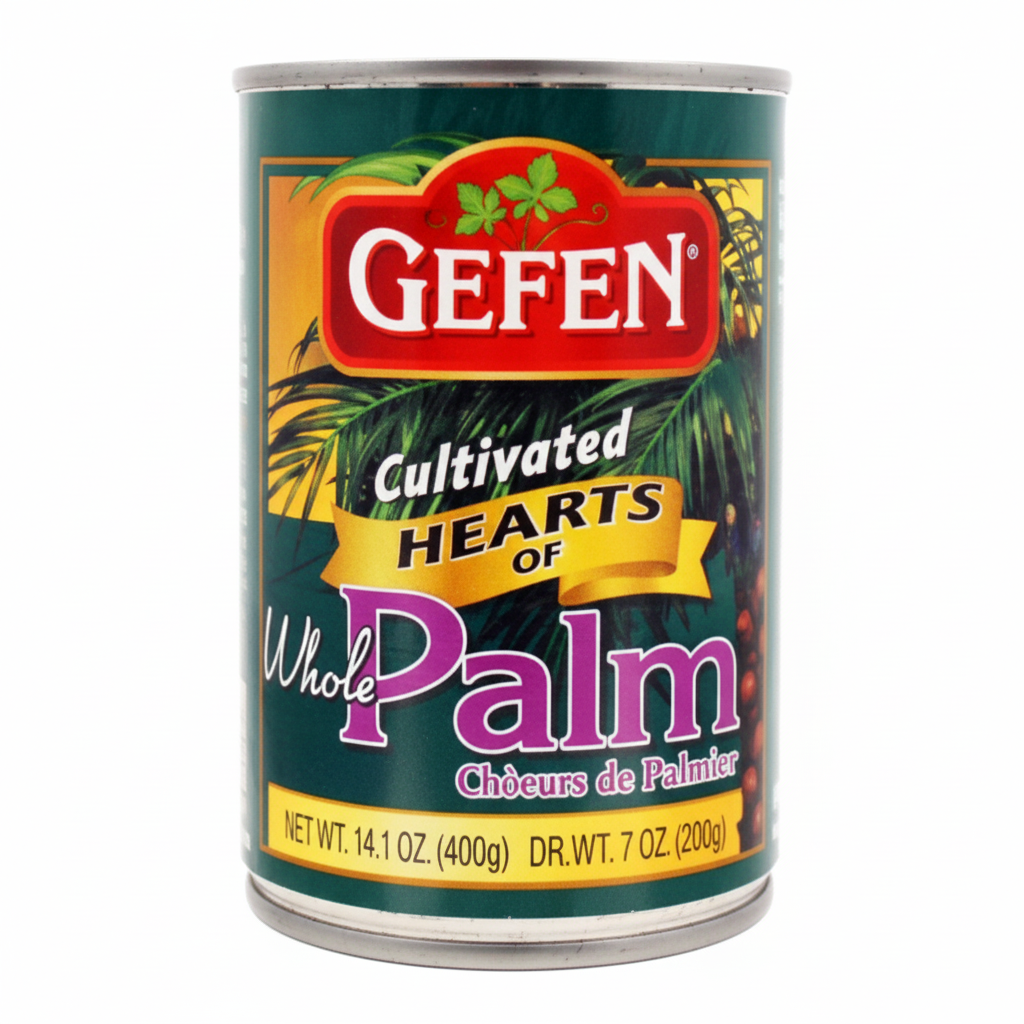 GEFEN WHOLE HEARTS OF PALM - CAN - Passover