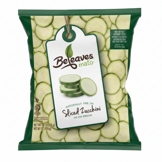 BELEAVES FROZEN ZUCCHINI SLICES - Passover